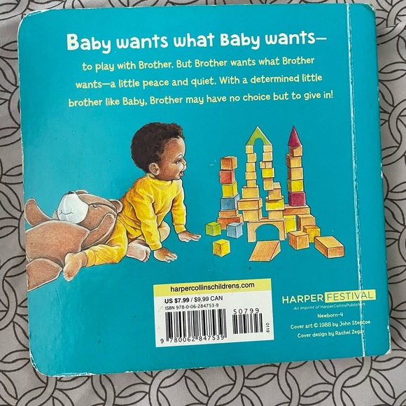 Baby Says Children's Book by John Steptoe - Picture 2 of 2